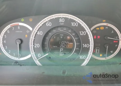 2013 Honda Accord Exl from USA, damaged, VIN 1HGCR3F85DA007612